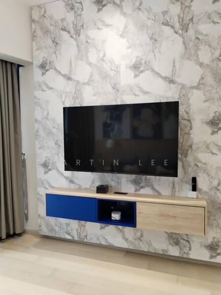 Service Residence for Rent at Star Residences Two - Martin Lee - Living Room - PropertyGuru.com.my