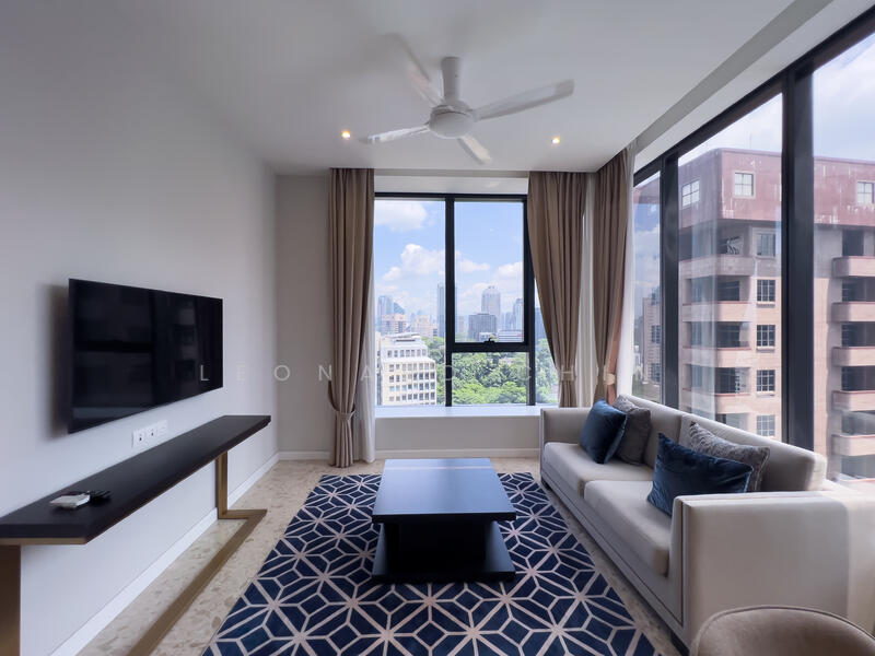 Service Residence for Sale at Pavilion Ceylon Hill - Leonard Chin - Living Room - PropertyGuru.com.my