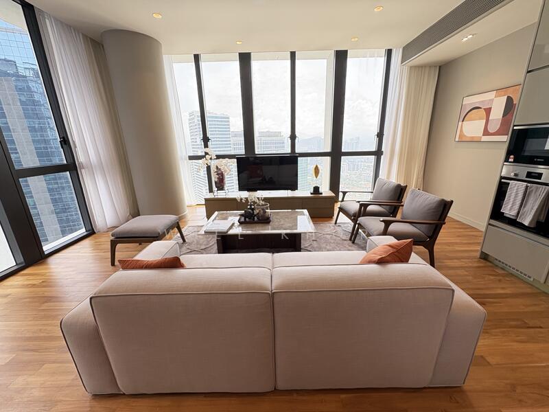 Service Residence for Sale at The Conlay - Will Khor - Living Room - PropertyGuru.com.my