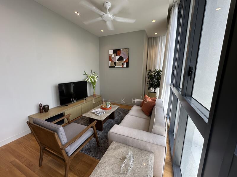 Service Residence for Sale at The Conlay - Will Khor - Living Room - PropertyGuru.com.my
