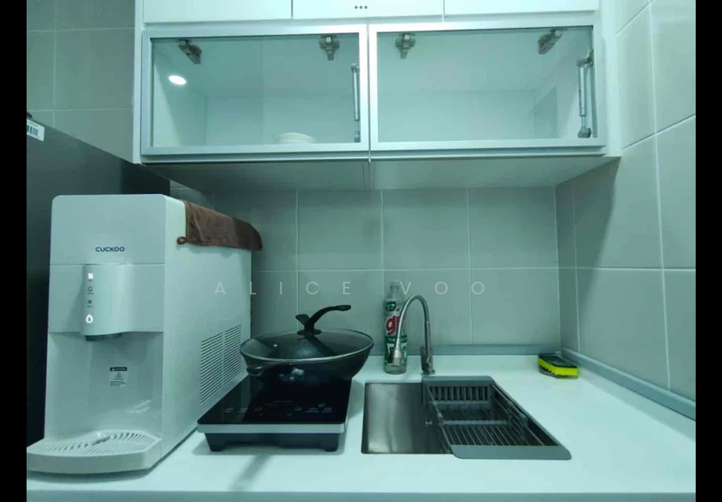 Service Residence for Sale at M Suite @ Desa Park North - Alice Voo - Kitchen - PropertyGuru.com.my
