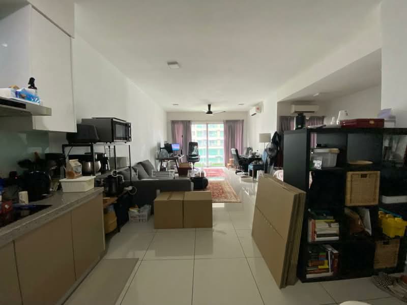 Service Residence for Sale at Medalla @ Oasis Corporate Park - Cherry Tan - Living Room - PropertyGuru.com.my