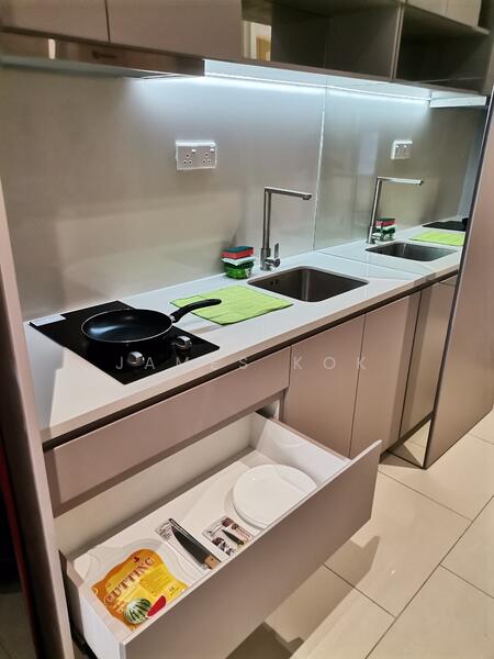 Service Residence for Rent at Hill10 Residence @ i-City - James Kok - Kitchen - PropertyGuru.com.my