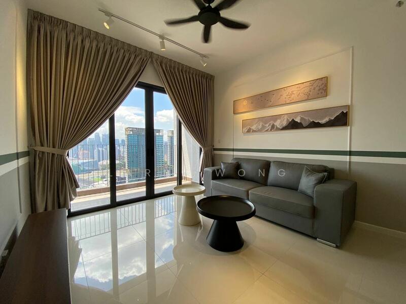 Service Residence for Rent at Sunway Belfield - Larry Wong - Living Room - PropertyGuru.com.my