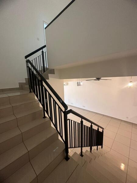 Interior stairs to bedrooms