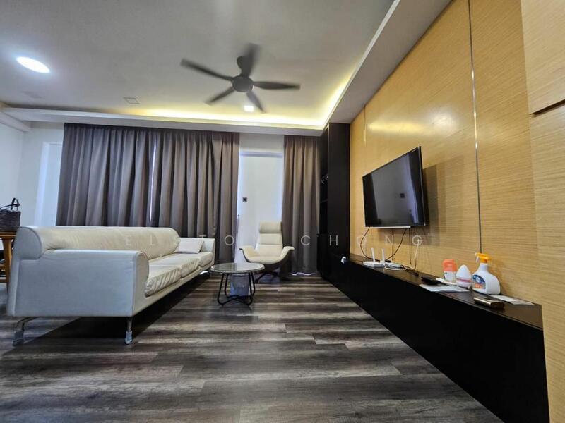 Service Residence for Sale at V@SUMMERPLACE - Elston Chong - Living Room - PropertyGuru.com.my