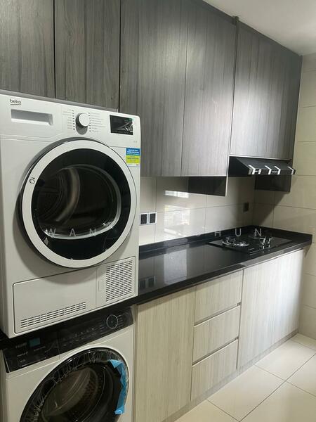 Service Residence for Rent at Duta Park Residences - Wan Jia Shun - Kitchen - PropertyGuru.com.my
