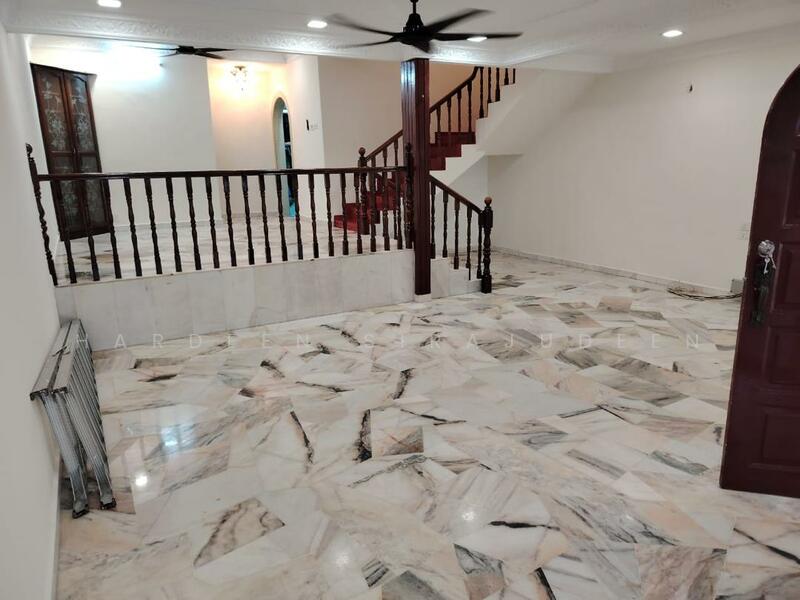 Living Hall - Marble Flooring