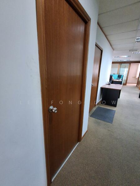 Corridor store & toilet area