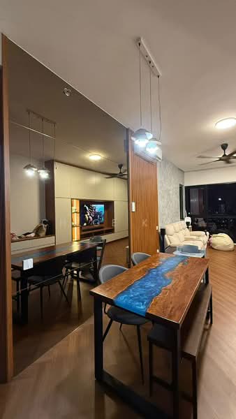 Service Residence for Sale at The Arcuz - Chloe Koo - Living Room - PropertyGuru.com.my