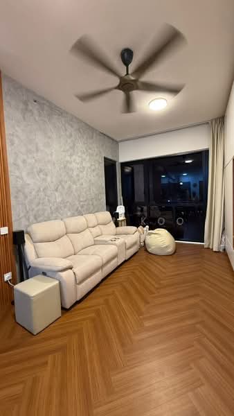 Service Residence for Sale at The Arcuz - Chloe Koo - Living Room - PropertyGuru.com.my