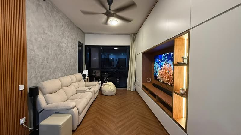 Service Residence for Sale at The Arcuz - Chloe Koo - Living Room - PropertyGuru.com.my
