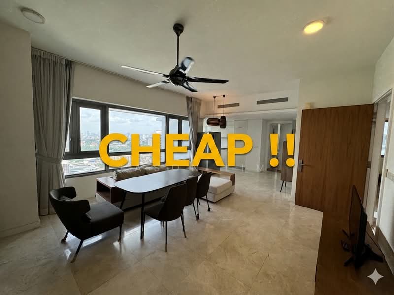 Servis Apartment untuk Dijual di The Sentral Residences - Jason Lim - Living Room - PropertyGuru.com.my