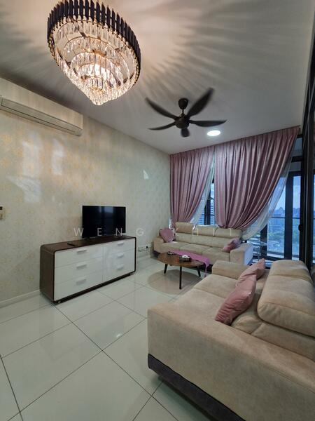 Condominium for Rent at Bennington Residences @ SkyArena - Weng Khit - Living Room - PropertyGuru.com.my