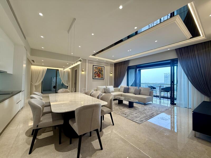 The Astaka @ 1 Bukit Senyum untuk Untuk Dijual - RM 3,100,000, Apr 2026 - Living Room - PropertyGuru.com.my