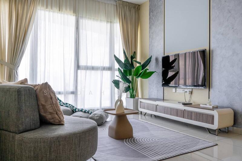 Service Residence for Sale at Southkey Mosaic - Saedah Napisah - Living Room - PropertyGuru.com.my