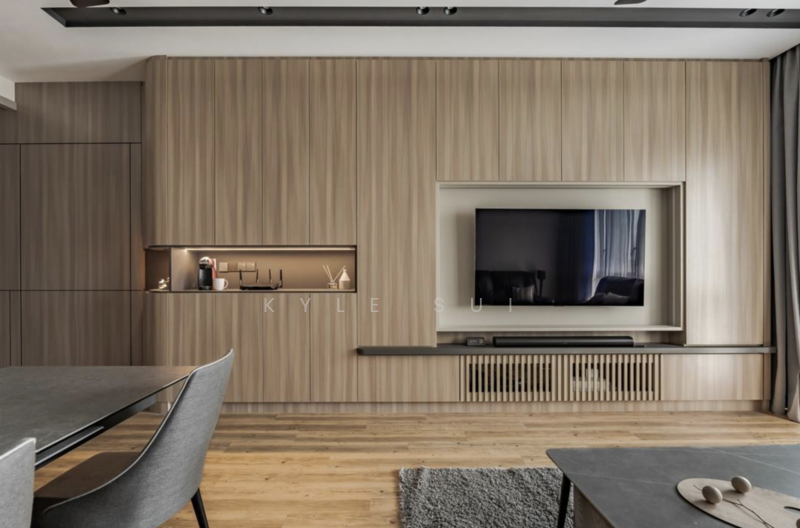 Service Residence for Sale at Twin Tower Residence - Kyle Sui - Living Room - PropertyGuru.com.my