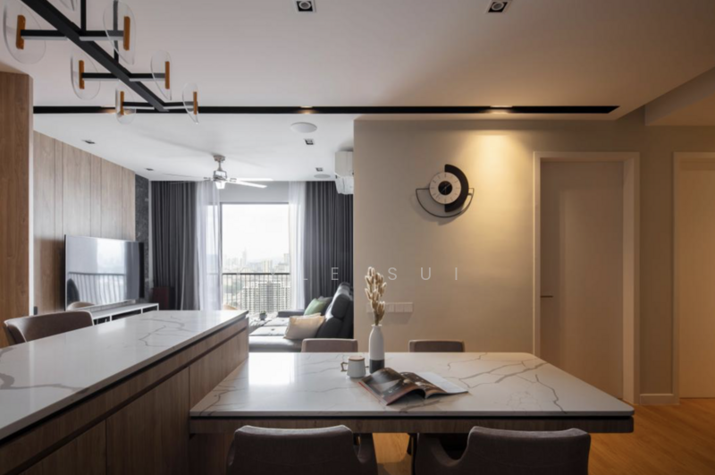 Service Residence for Sale at Twin Tower Residence - Kyle Sui - Living Room - PropertyGuru.com.my