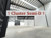 For Rent - ETP @ KIIP JENJAROM Brand New Cluster Semi-D Factory