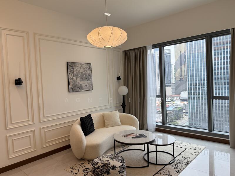 Service Residence for Rent at Core Residence @ TRX - Agnes Liew - Living Room - PropertyGuru.com.my