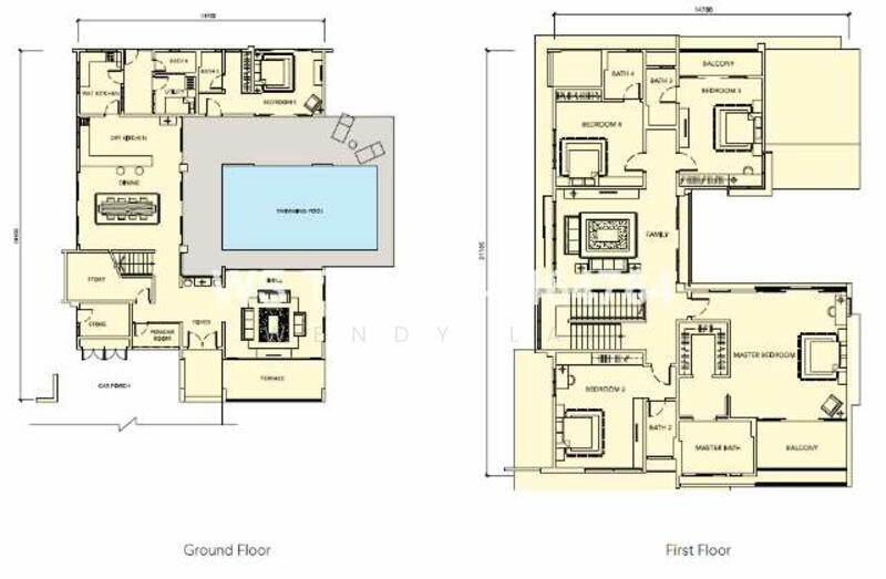 Untuk Dijual Noble Park Grand Pool Villas East Ledang