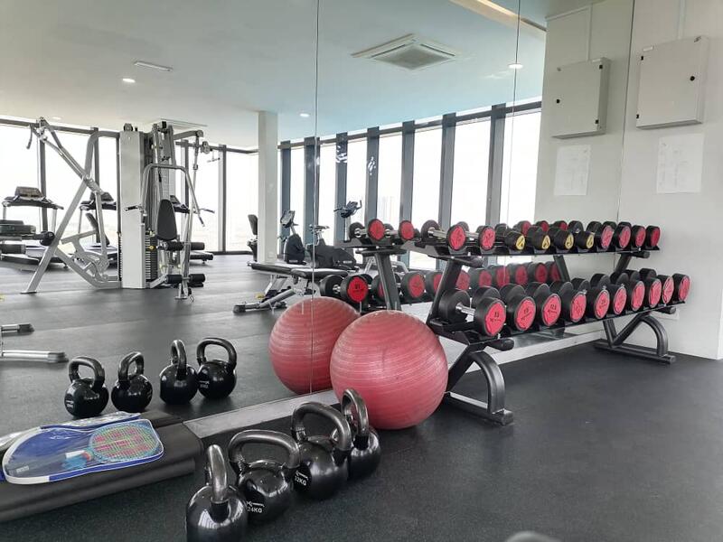 Service Residence for Rent at Amani Residence - Yi Jun - Gym - PropertyGuru.com.my