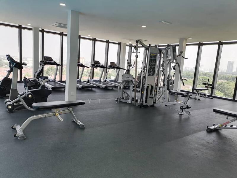 Service Residence for Rent at Amani Residence - Yi Jun - Gym - PropertyGuru.com.my