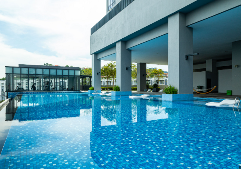 Service Residence for Rent at Amani Residence - Yi Jun - Exterior - PropertyGuru.com.my