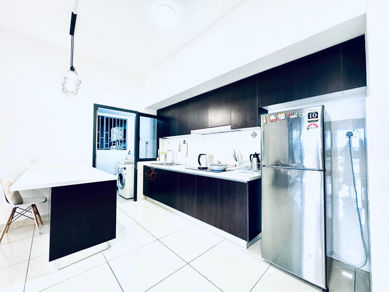 Servis Apartment untuk Disewa di Setia City Residences - Jansen Khoo - Kitchen - PropertyGuru.com.my