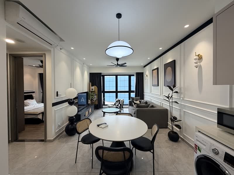 Servis Apartment untuk Disewa di Agile Bukit Bintang - Jason Lai - Living Room - PropertyGuru.com.my