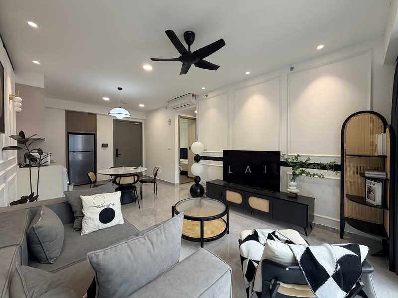 Servis Apartment untuk Disewa di Agile Bukit Bintang - Jason Lai - Living Room - PropertyGuru.com.my