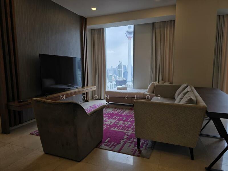 Service Residence for Sale at Tropicana The Residences - Meoon Khor - Living Room - PropertyGuru.com.my