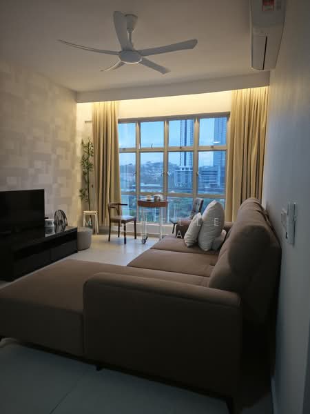 Apartment for Rent at Residensi Brickfields - Michelle Chia - Living Room - PropertyGuru.com.my