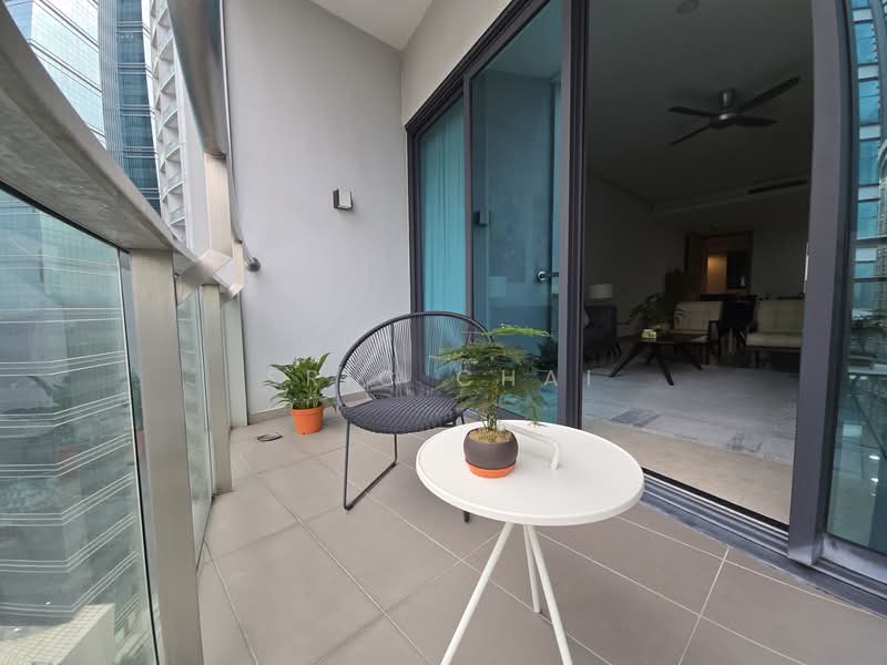 Kediaman Servis untuk Disewa di Damansara City Residency (DC Residensi) - Eric Chai - Balcony - PropertyGuru.com.my