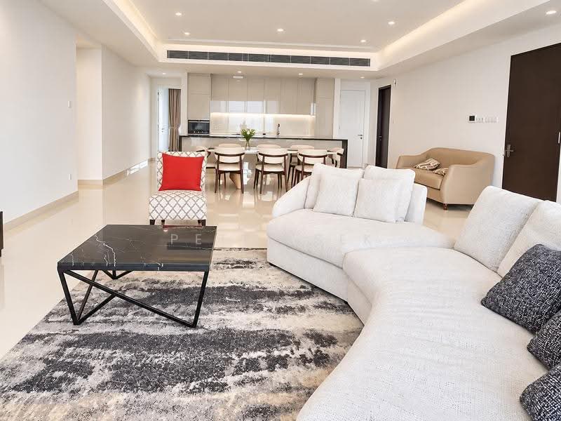 Kediaman Servis untuk Dijual di Crown Residences @ Pavilion Damansara Heights - Peter Sek - Living Room - PropertyGuru.com.my