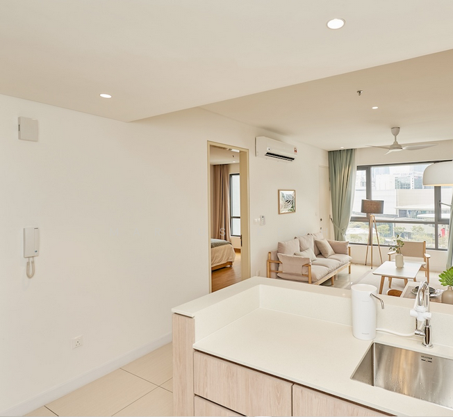 Service Residence for Rent at Mitsui Serviced Suites - Marcus Keoh - Living Room - PropertyGuru.com.my