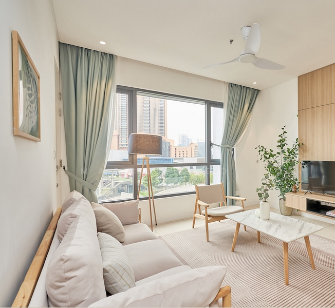 Service Residence for Rent at Mitsui Serviced Suites - Marcus Keoh - Living Room - PropertyGuru.com.my
