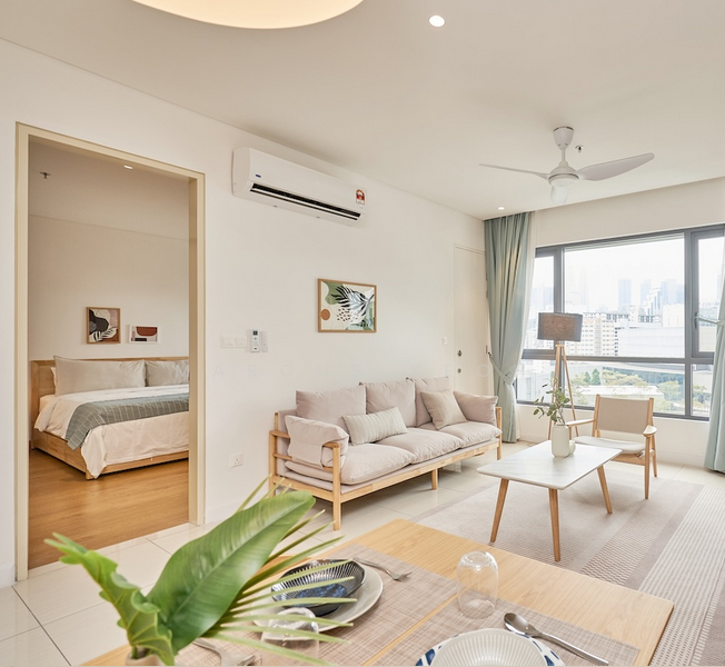Service Residence for Rent at Mitsui Serviced Suites - Marcus Keoh - Living Room - PropertyGuru.com.my