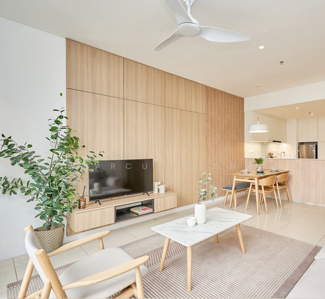 Service Residence for Rent at Mitsui Serviced Suites - Marcus Keoh - Living Room - PropertyGuru.com.my