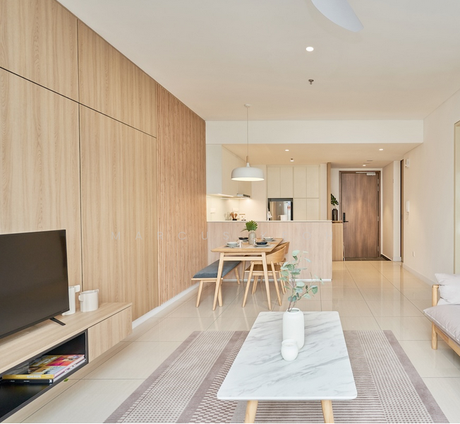 Service Residence for Rent at Mitsui Serviced Suites - Marcus Keoh - Living Room - PropertyGuru.com.my