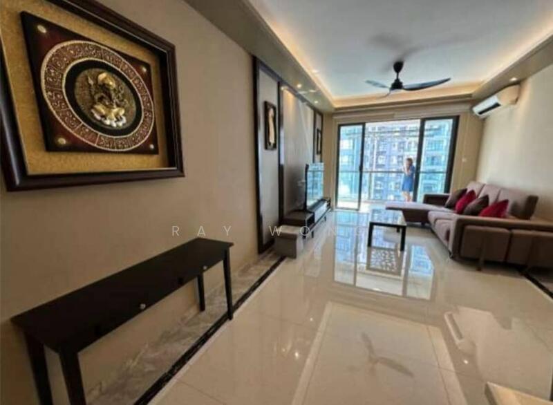 R&F Princess Cove Phase 1 untuk Untuk Disewa - RM 3,800 /bulan, Mac 2026 - Living Room - PropertyGuru.com.my