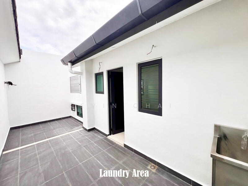 2.5-storey Terraced House for Sale in Ipoh (Perak) - Kevin Chai - Laundry Area - PropertyGuru.com.my