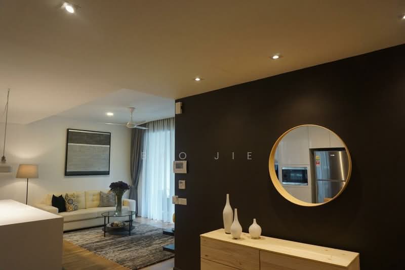 Service Residence for Sale at Arcoris Residences - Bao Jie - Living Room - PropertyGuru.com.my
