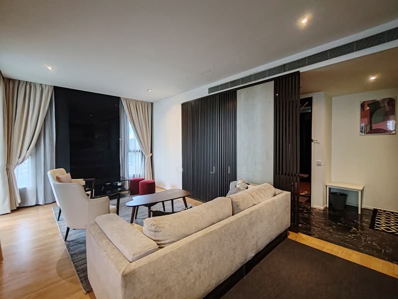 Service Residence for Sale at Arcoris Residences - Bao Jie - Living Room - PropertyGuru.com.my