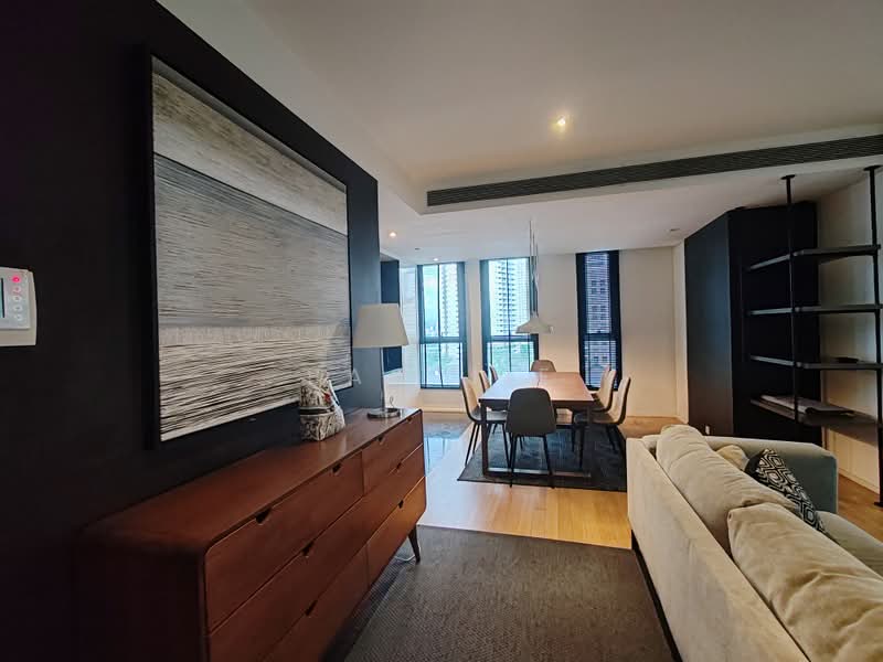 Service Residence for Sale at Arcoris Residences - Bao Jie - Living Room - PropertyGuru.com.my