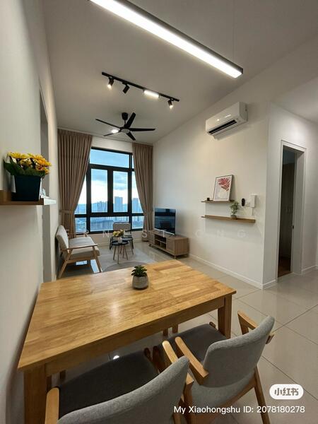 Condominium for Rent at The Maple Residences - Ernest Ong - Living Room - PropertyGuru.com.my
