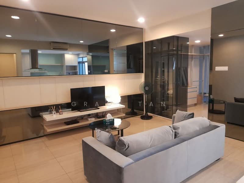 Service Residence for Sale at Eve Suite / NZX Square - Grace Tan - Living Room - PropertyGuru.com.my