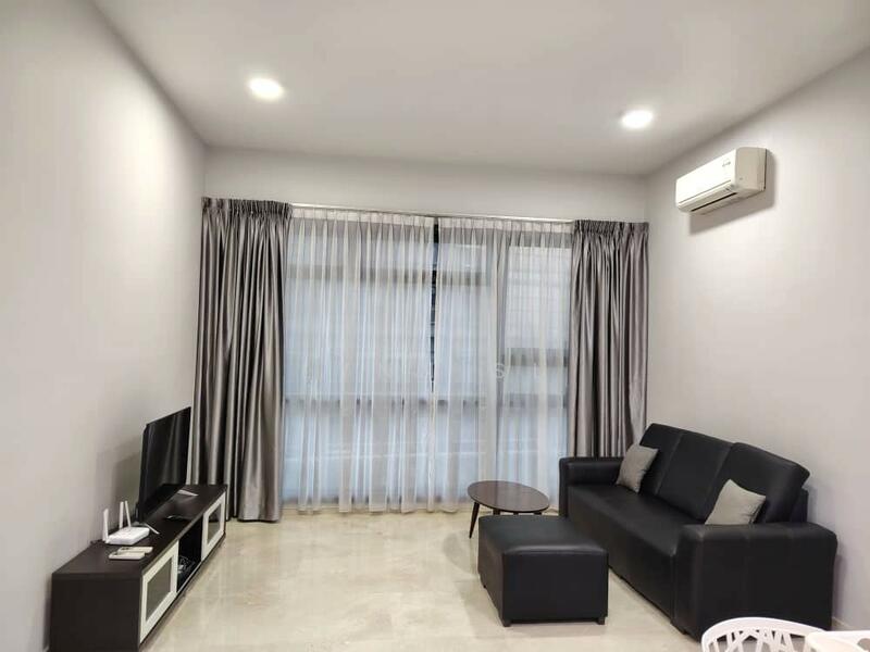 Service Residence for Rent at Vogue Suites One - Lynn SL - Living Room - PropertyGuru.com.my