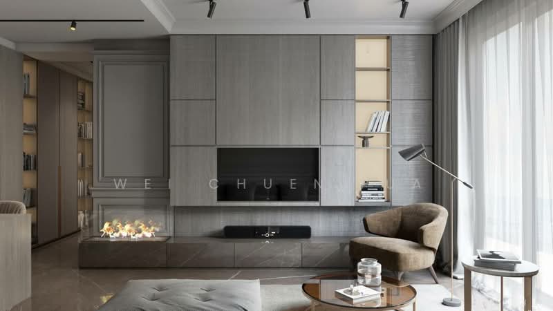 Service Residence for Sale at The Tropika - Wei Chuen Pua - Living Room - PropertyGuru.com.my