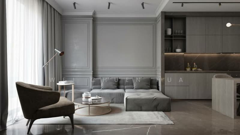 Service Residence for Sale at The Tropika - Wei Chuen Pua - Living Room - PropertyGuru.com.my